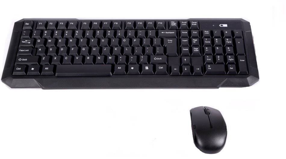 Wireless Keyboard and Mouse Combo for Computers, Laptops, Tablets